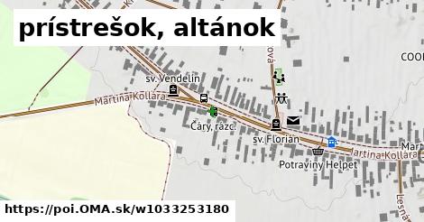 prístrešok, altánok