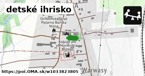 detské ihrisko