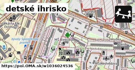 detské ihrisko