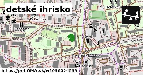 detské ihrisko