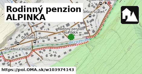 Rodinný penzion ALPINKA