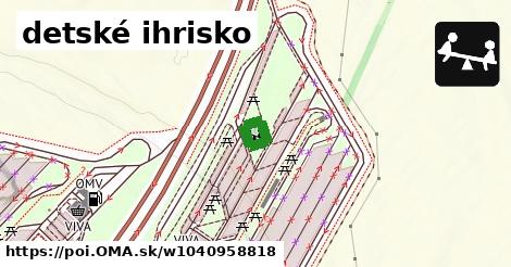 detské ihrisko