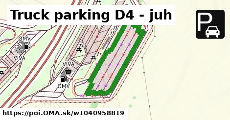 Truck parking D4 - juh