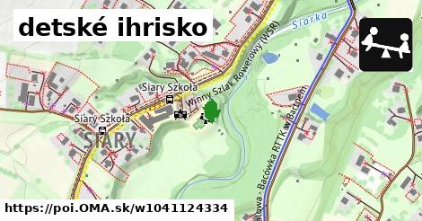 detské ihrisko