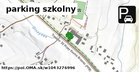 parking szkolny