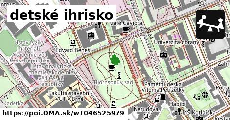 detské ihrisko