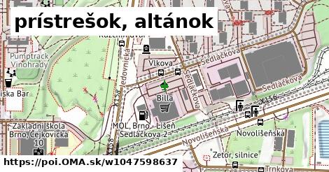 prístrešok, altánok