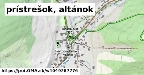 prístrešok, altánok