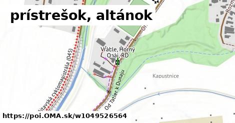 prístrešok, altánok