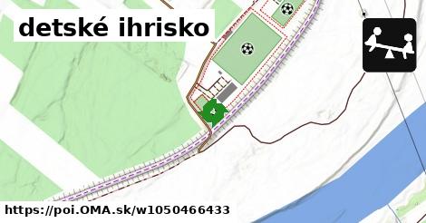 detské ihrisko