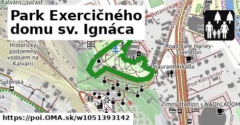 Park Exercičného domu sv. Ignáca