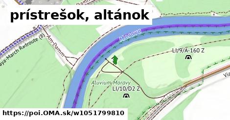 prístrešok, altánok