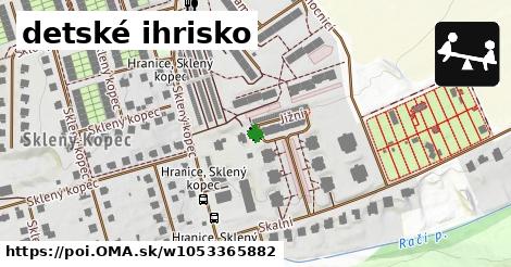 detské ihrisko