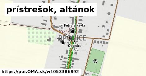 prístrešok, altánok