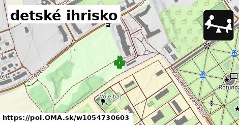 detské ihrisko