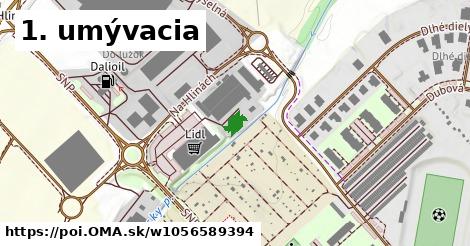 1. umývacia