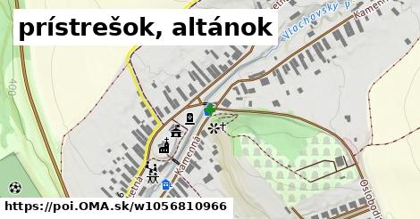 prístrešok, altánok