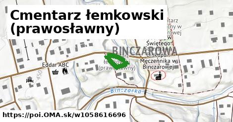 Cmentarz łemkowski (prawosławny)