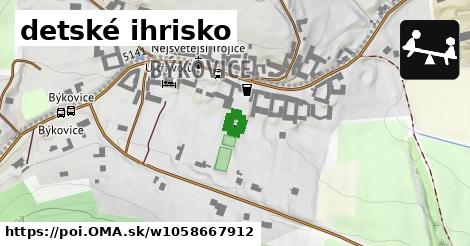 detské ihrisko