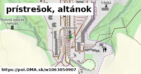 prístrešok, altánok