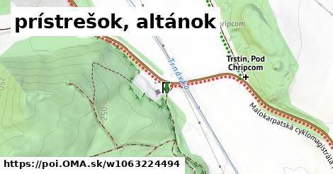 prístrešok, altánok