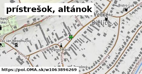 prístrešok, altánok