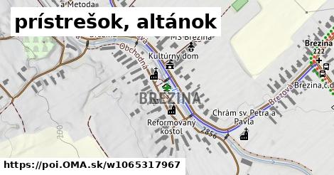 prístrešok, altánok