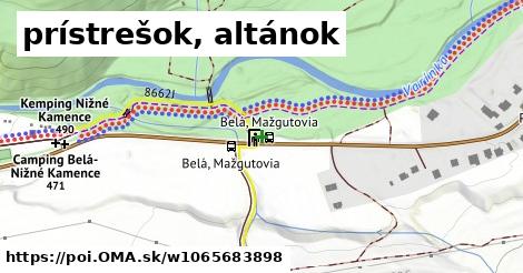 prístrešok, altánok