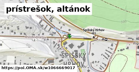 prístrešok, altánok