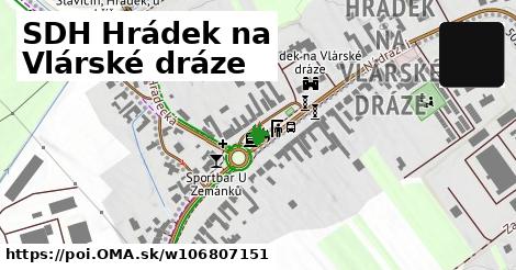 SDH Hrádek na Vlárské dráze