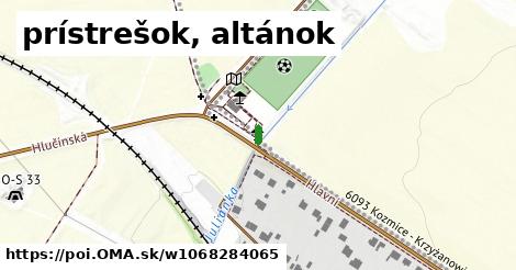 prístrešok, altánok