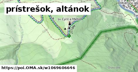 prístrešok, altánok