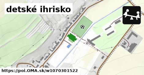 detské ihrisko