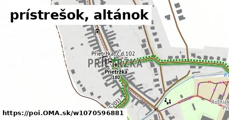 prístrešok, altánok