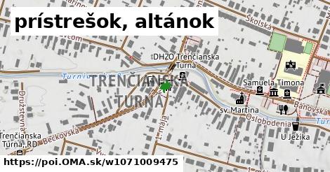 prístrešok, altánok