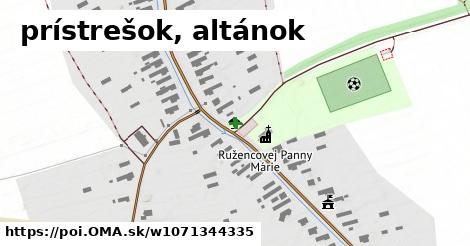 prístrešok, altánok