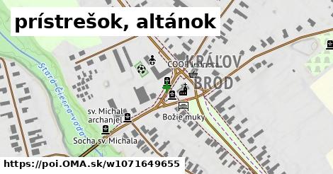 prístrešok, altánok