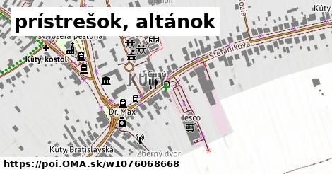 prístrešok, altánok