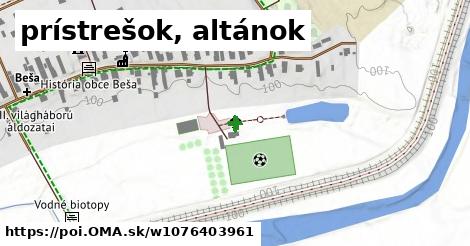 prístrešok, altánok