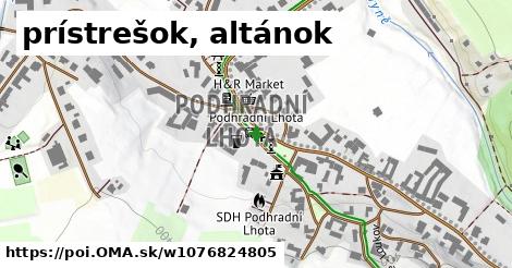 prístrešok, altánok