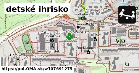 detské ihrisko