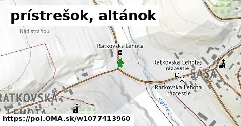 prístrešok, altánok