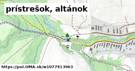 prístrešok, altánok