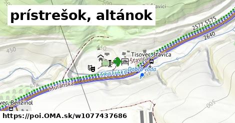 prístrešok, altánok