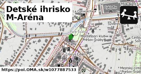 Detské ihrisko M-Aréna