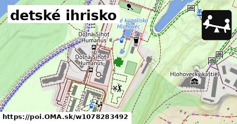 detské ihrisko