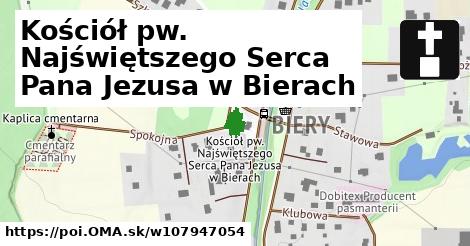 Kościół pw. Najświętszego Serca Pana Jezusa w Bierach