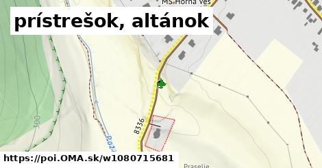 prístrešok, altánok