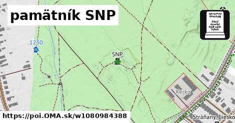 pamätník SNP