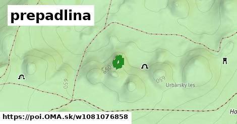 prepadlina